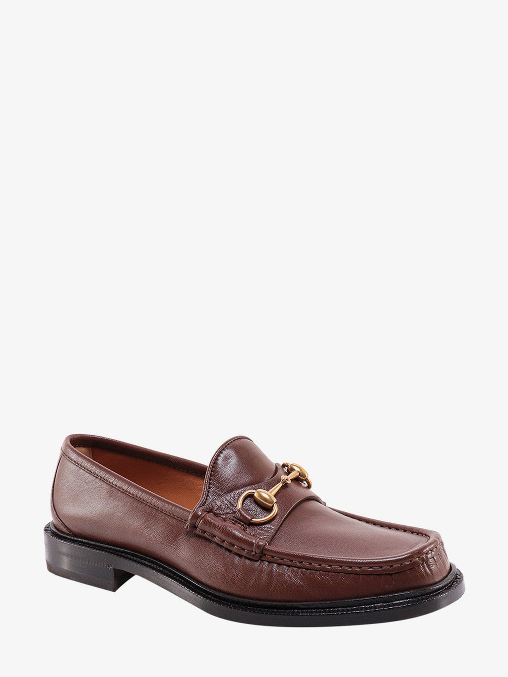 Gucci Men Horsebit Leather Loafers