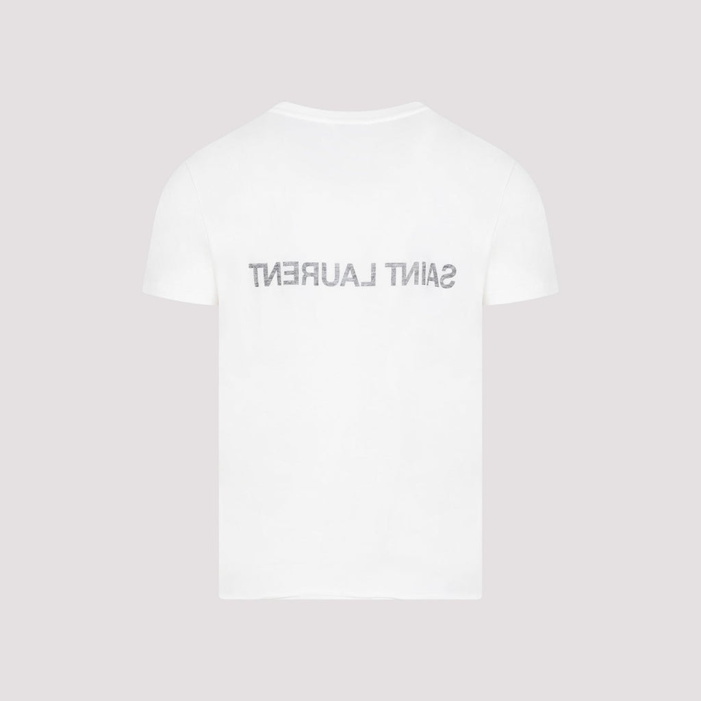 Saint Laurent Reverse Logo T-Shirt Men