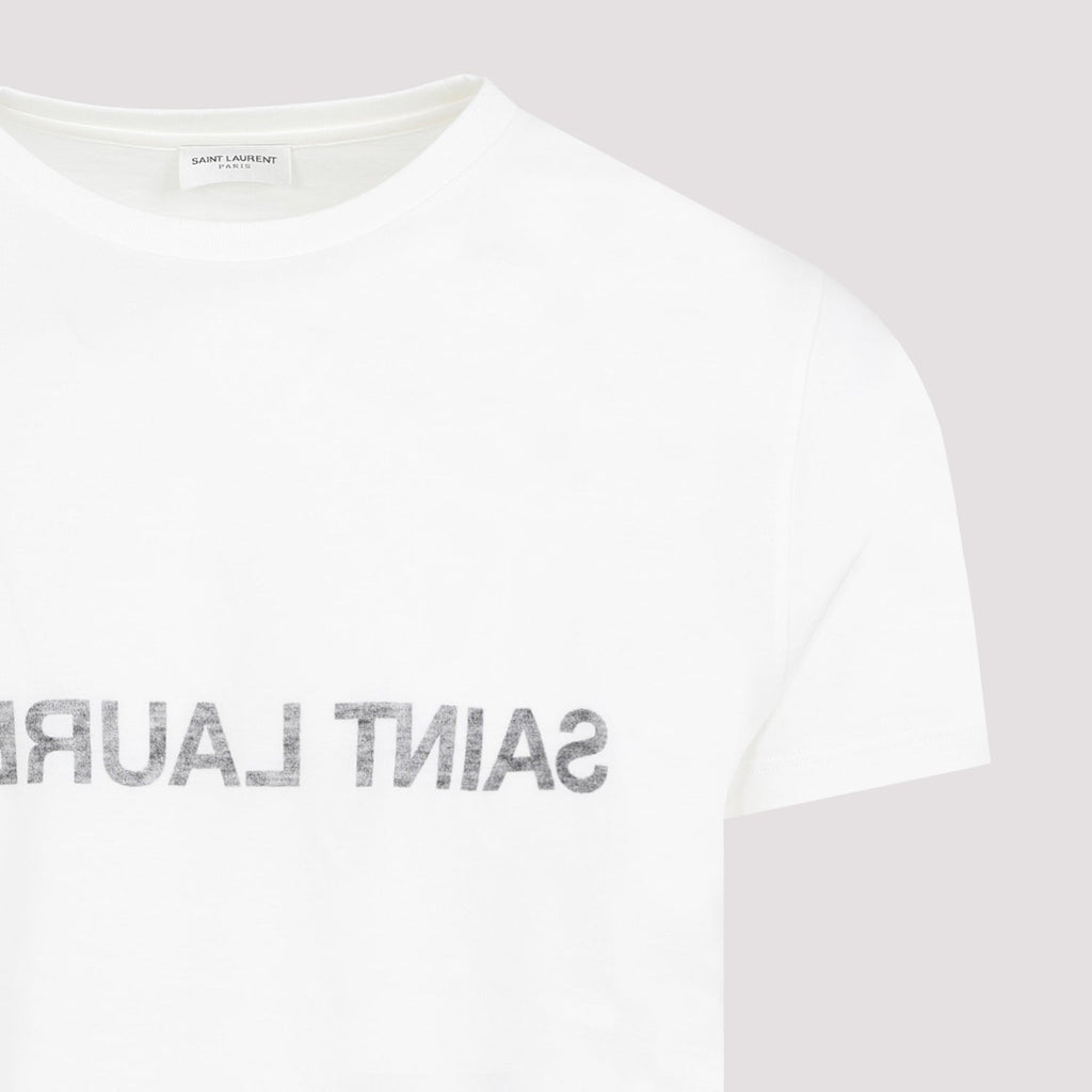 Saint Laurent Reverse Logo T-Shirt Men