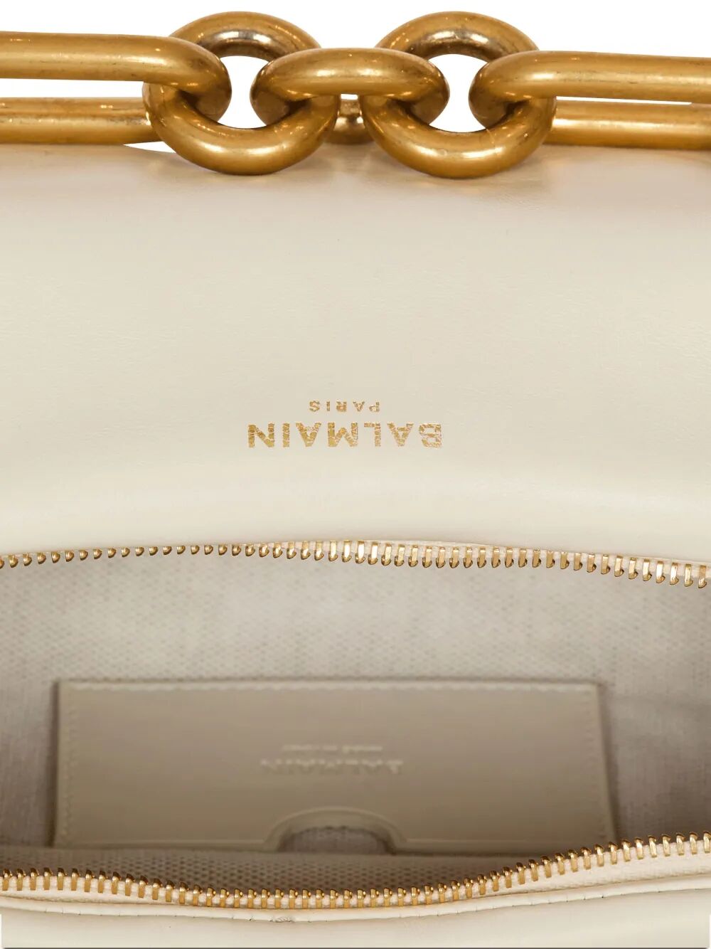 Balmain Women "Sync" Medium Calfskin Bag