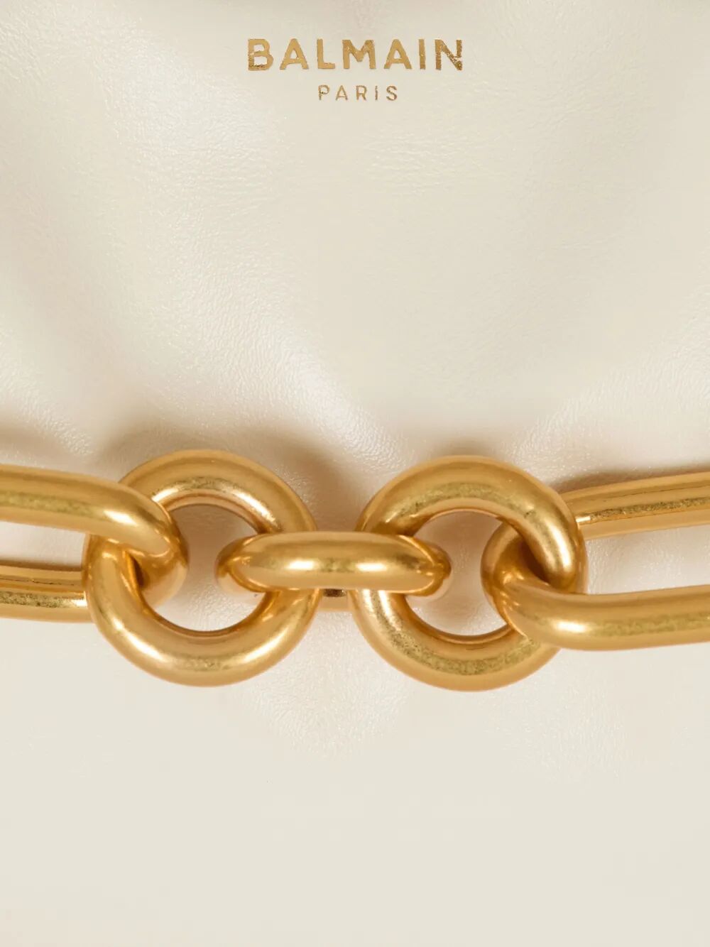 Balmain Women "Sync" Medium Calfskin Bag