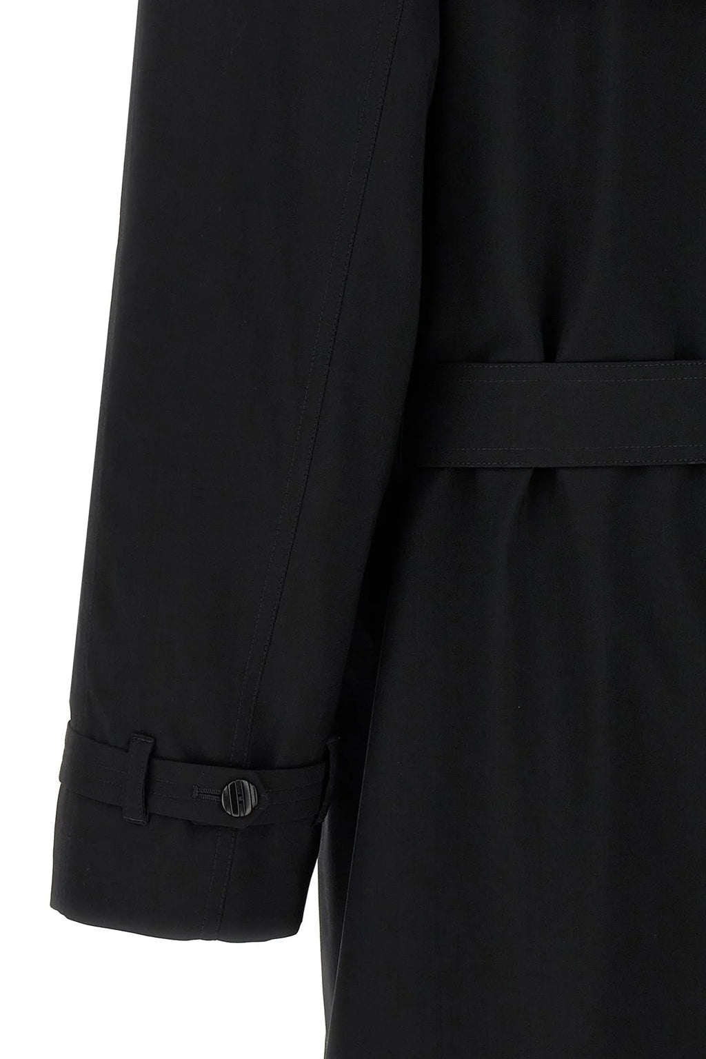 Fendi Men Wool Trench Coat