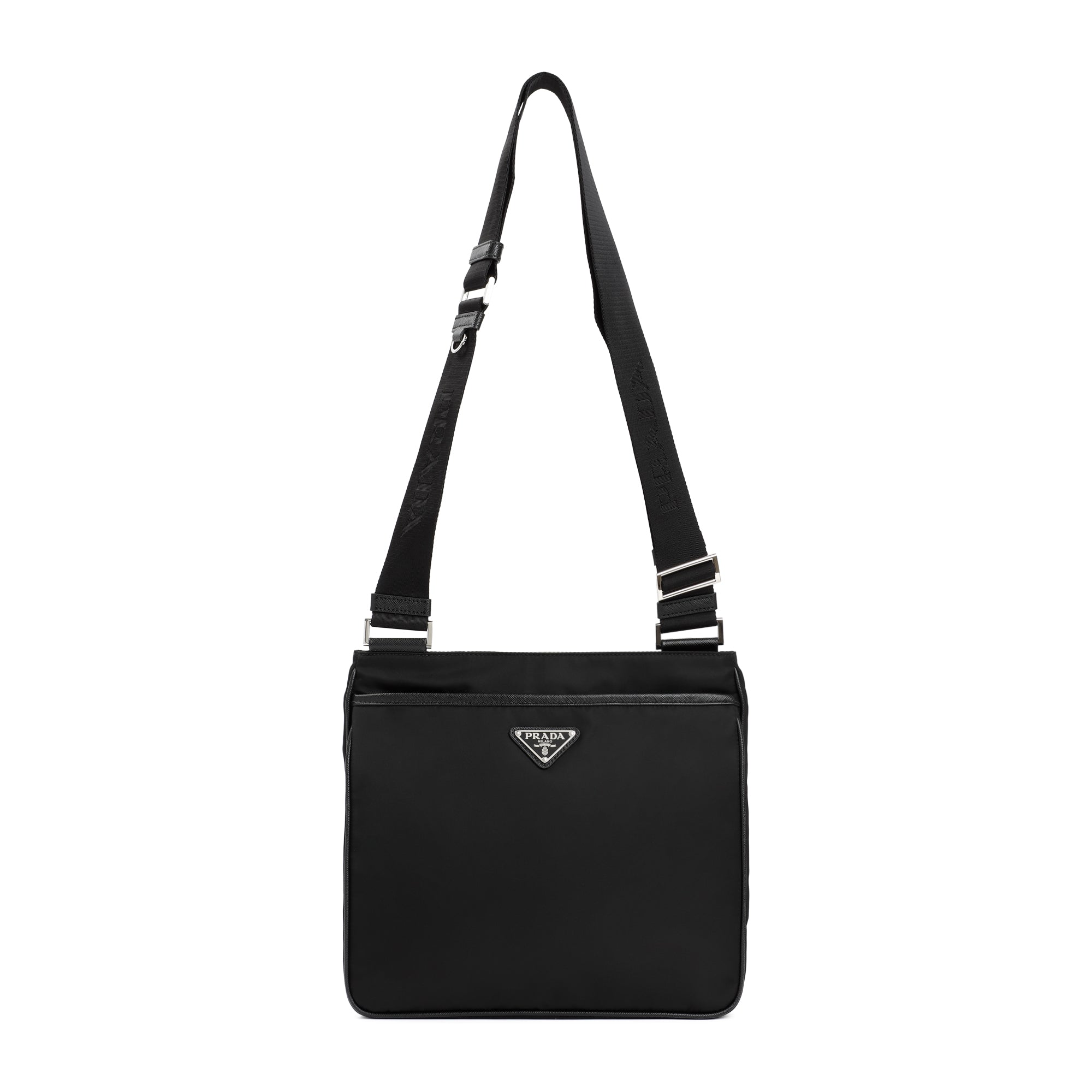 Prada Re-Nylon And Saffiano Shoulder Bag Men