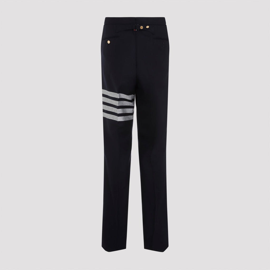 Thom Browne Low Rise Drop Crotch Backstrap Trousers Men