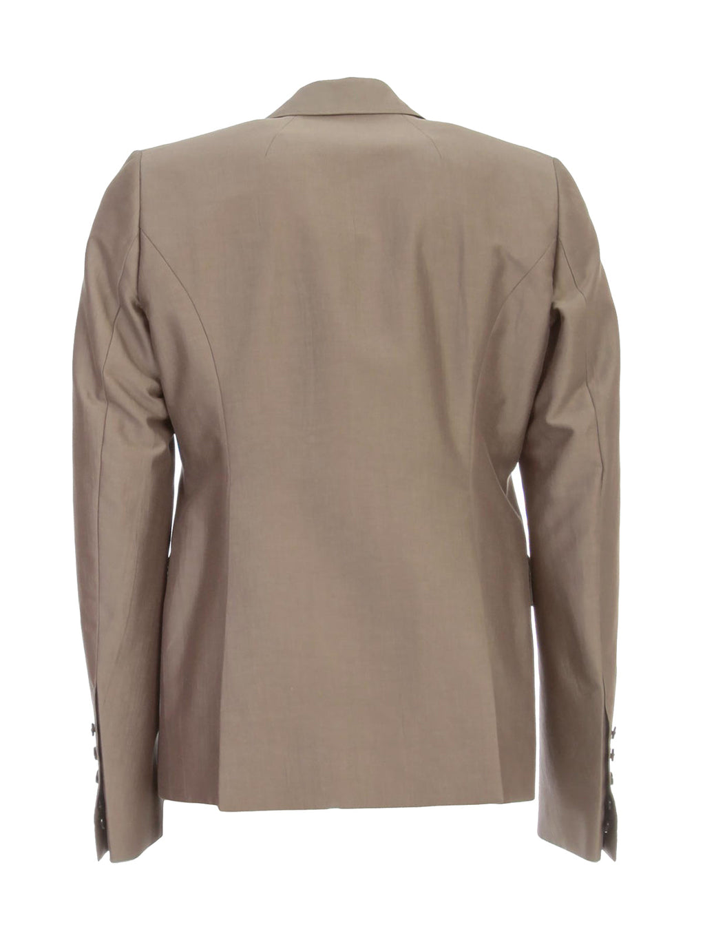 Rick Owens Men Jacket Single Breasted Silk Cotton