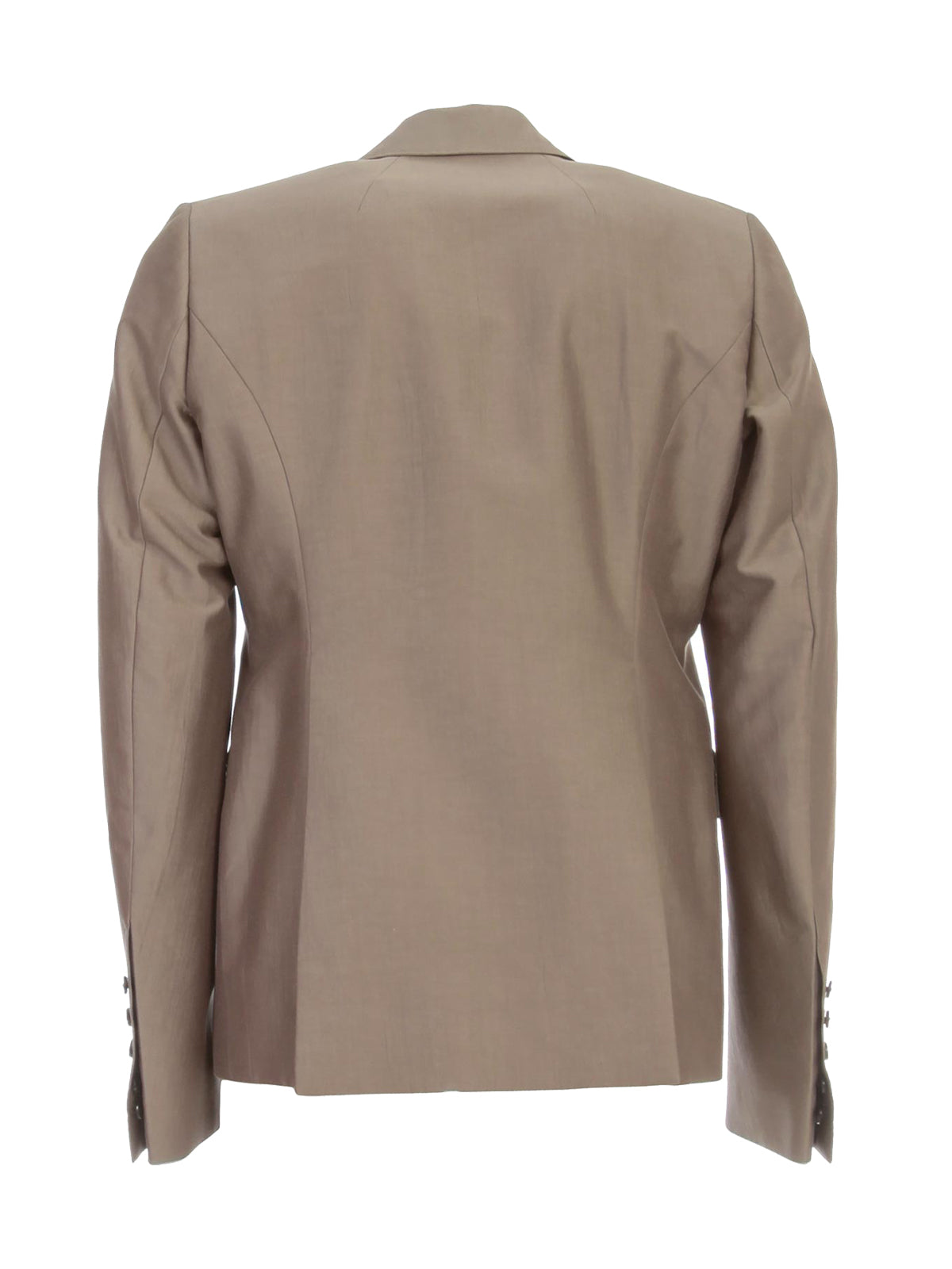 Rick Owens Men Jacket Single Breasted Silk Cotton