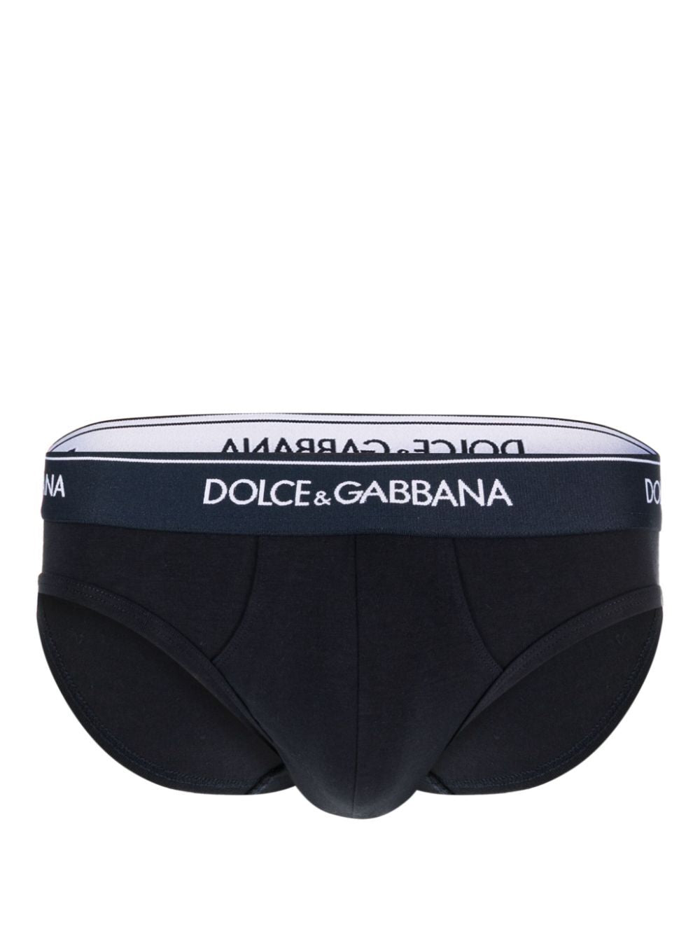 Dolce & Gabbana Men Bi-Pack Slip Medio Cotton Stretch