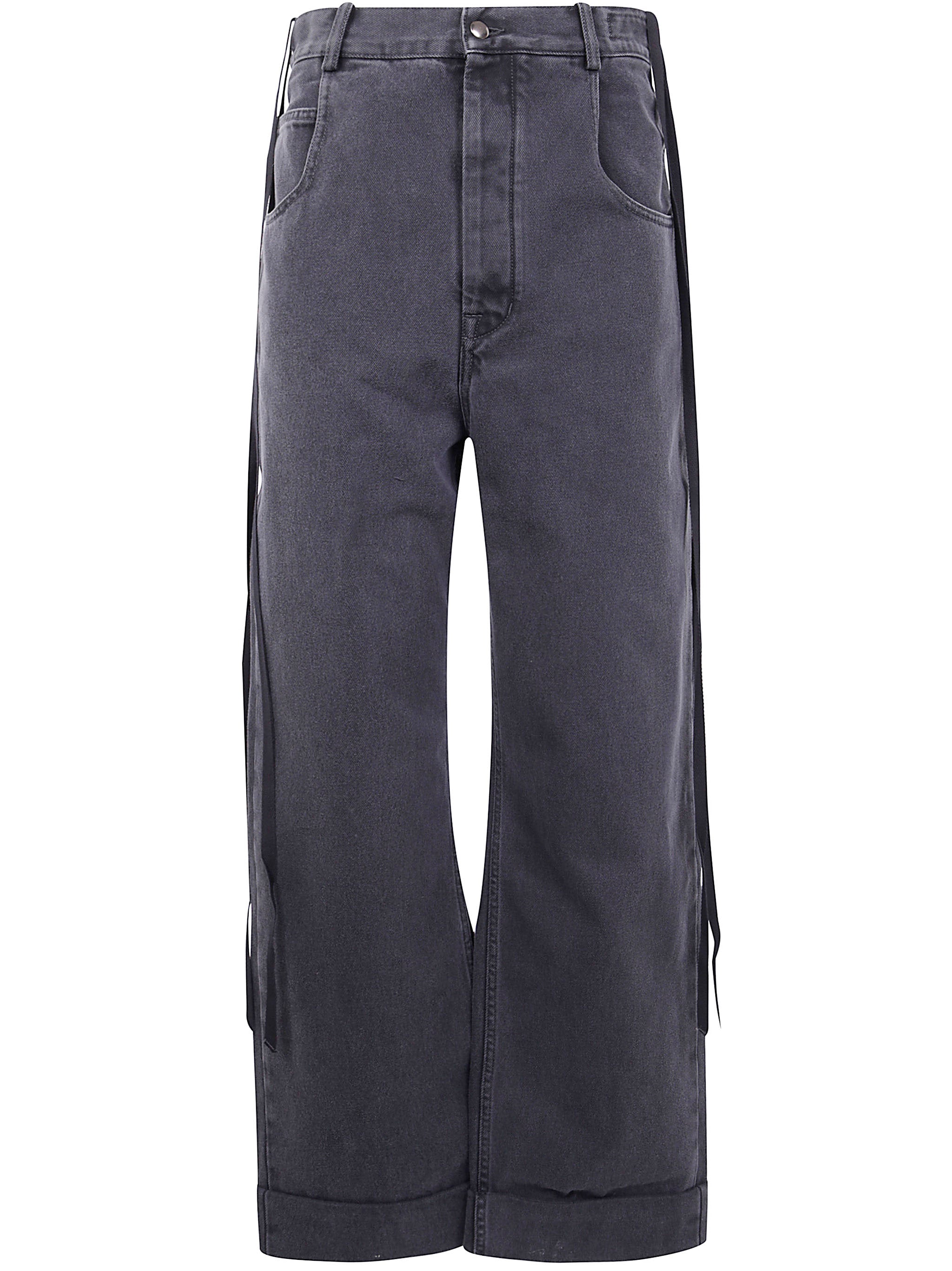 Ann Demeulemeester Women "Kristel" 5-Pockets High Comfort Trousers