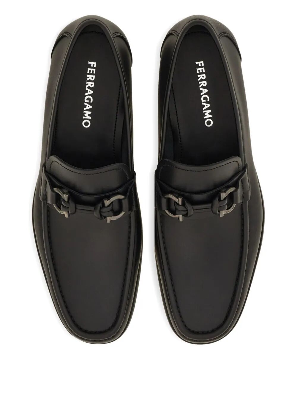 Mocassins Ferragamo Masculinos Alain Gancini com Fivela