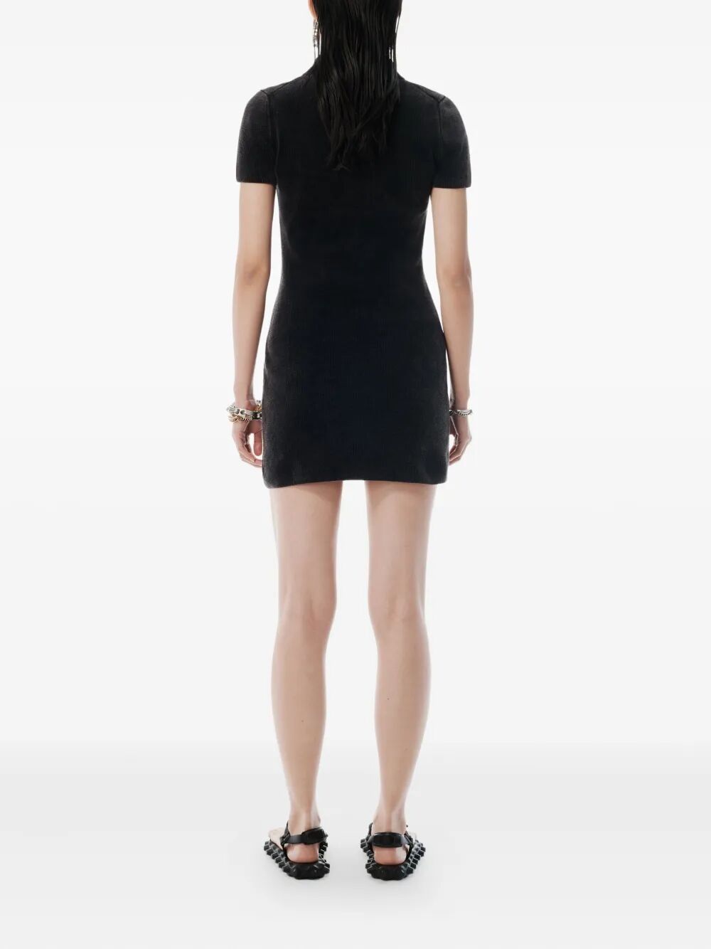 Alexander Wang Women Cotton-Blend Chenille Minidress