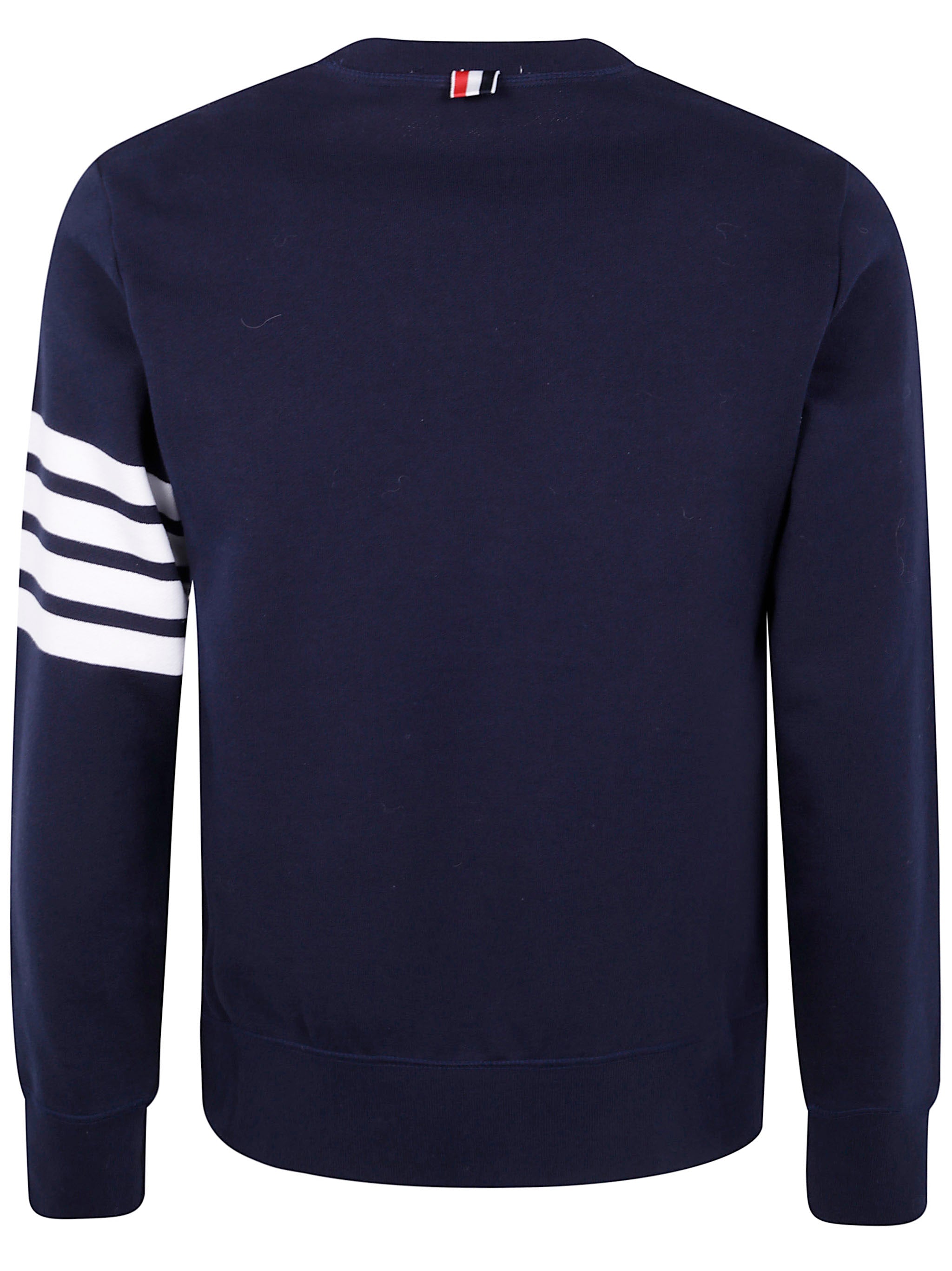 Thom Browne Men Classic Sweatshirt In Classic Loopback With Engineered 4 Bar