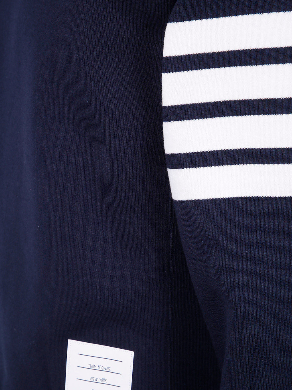 Thom Browne Men Classic Sweatshirt In Classic Loopback With Engineered 4 Bar