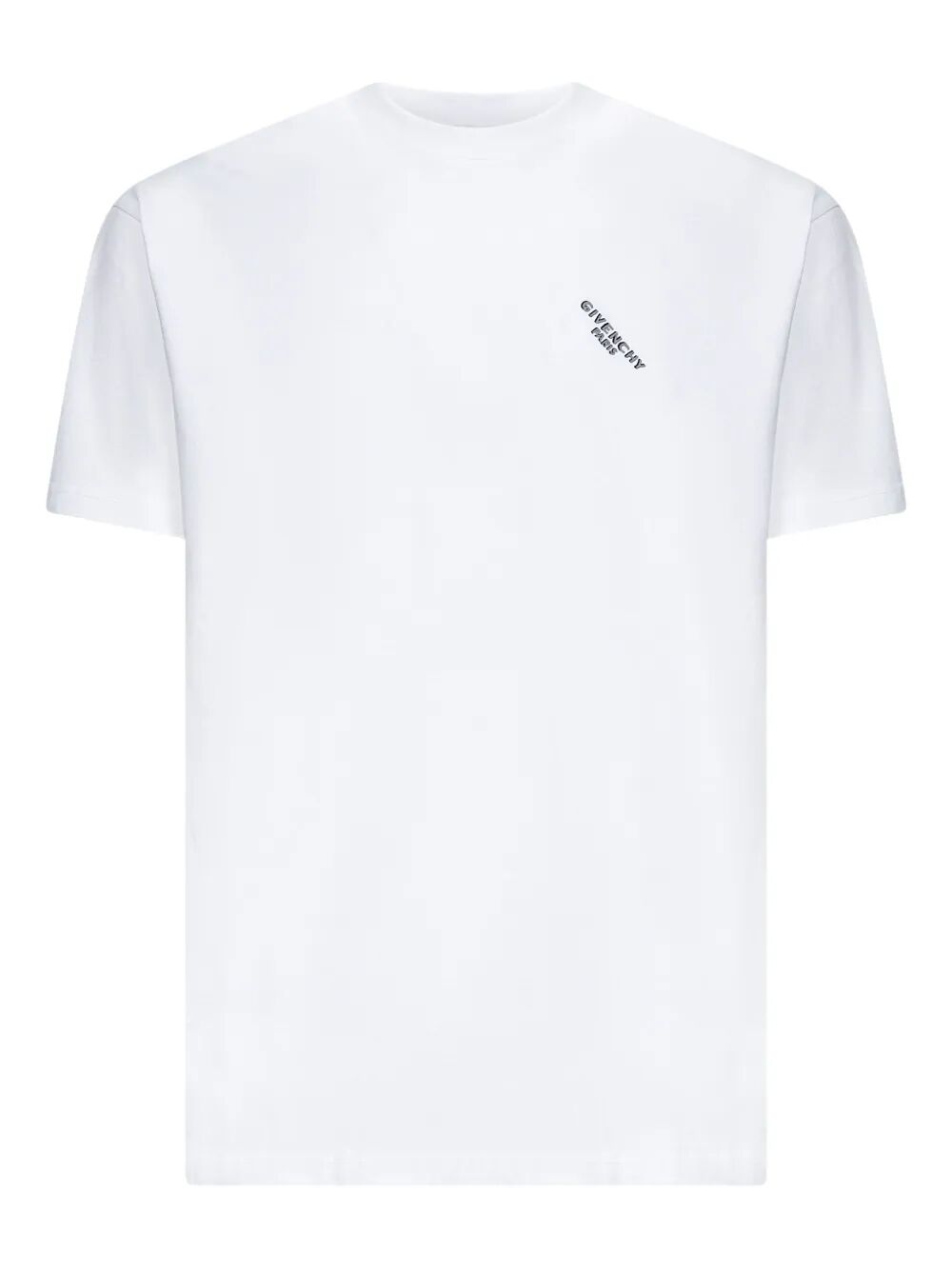 Givenchy Men Logo Print Regular Fit Cotton T-Shirt