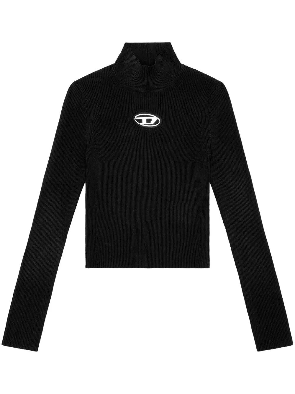 Diesel Women `M-Valari-Tn` Rib-Knit Top