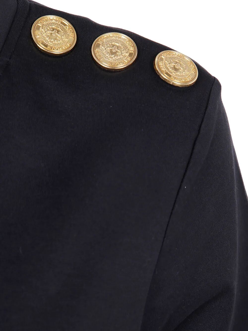 Balmain Women 3 Buttons Balmain Printed T-Shirt