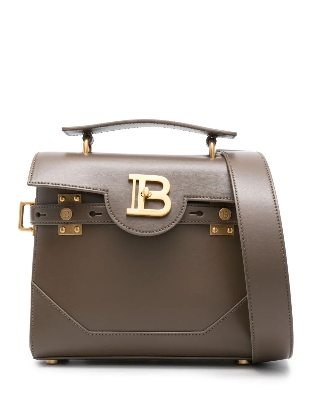 Balmain Women "B-Buzz 23" Calfskin Bag