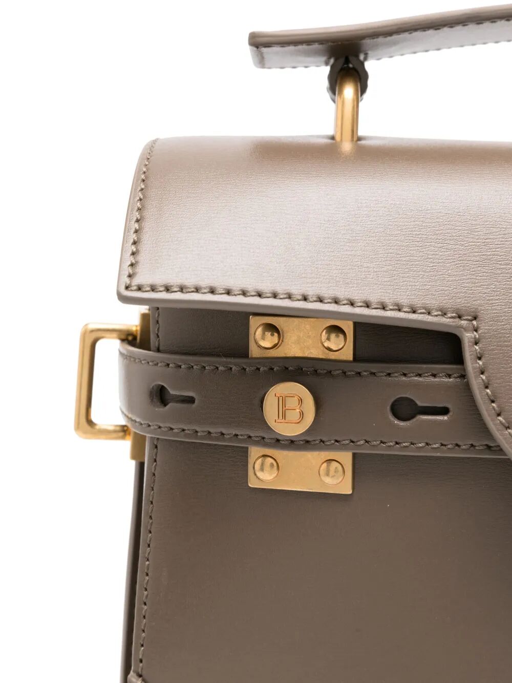 Balmain Women "B-Buzz 23" Calfskin Bag