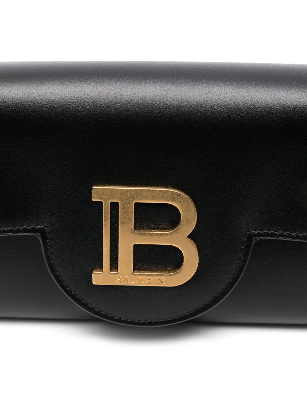 Balmain Women "B-Buzz" Wallet On Chain Calfskin