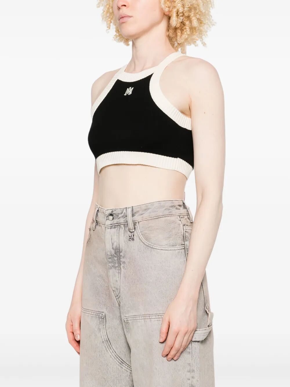 Amiri Women "Ma" Cropped Tank