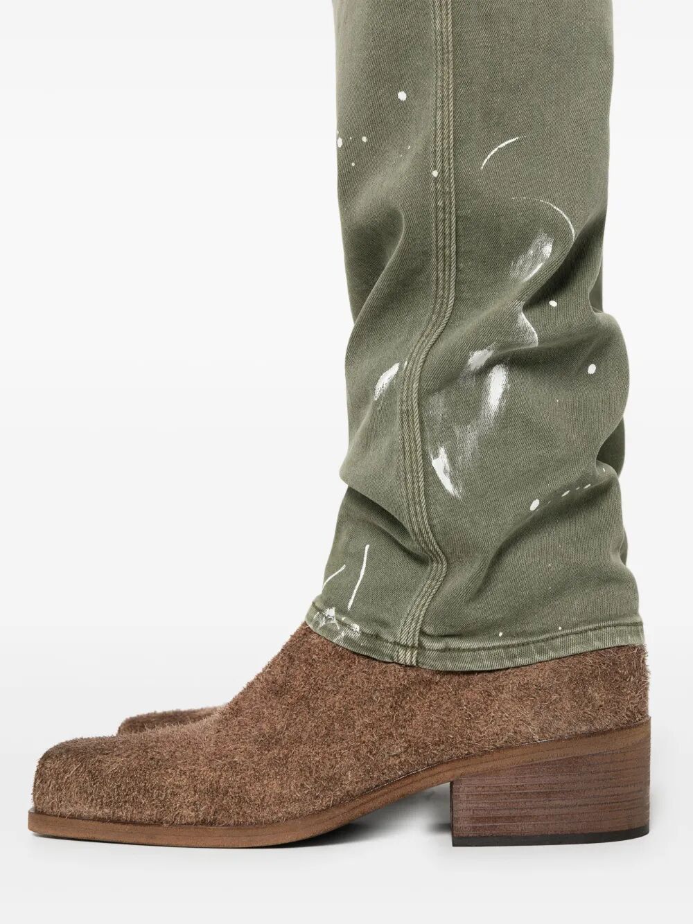 Amiri Men "Amiri Stencil" Slim Jeans