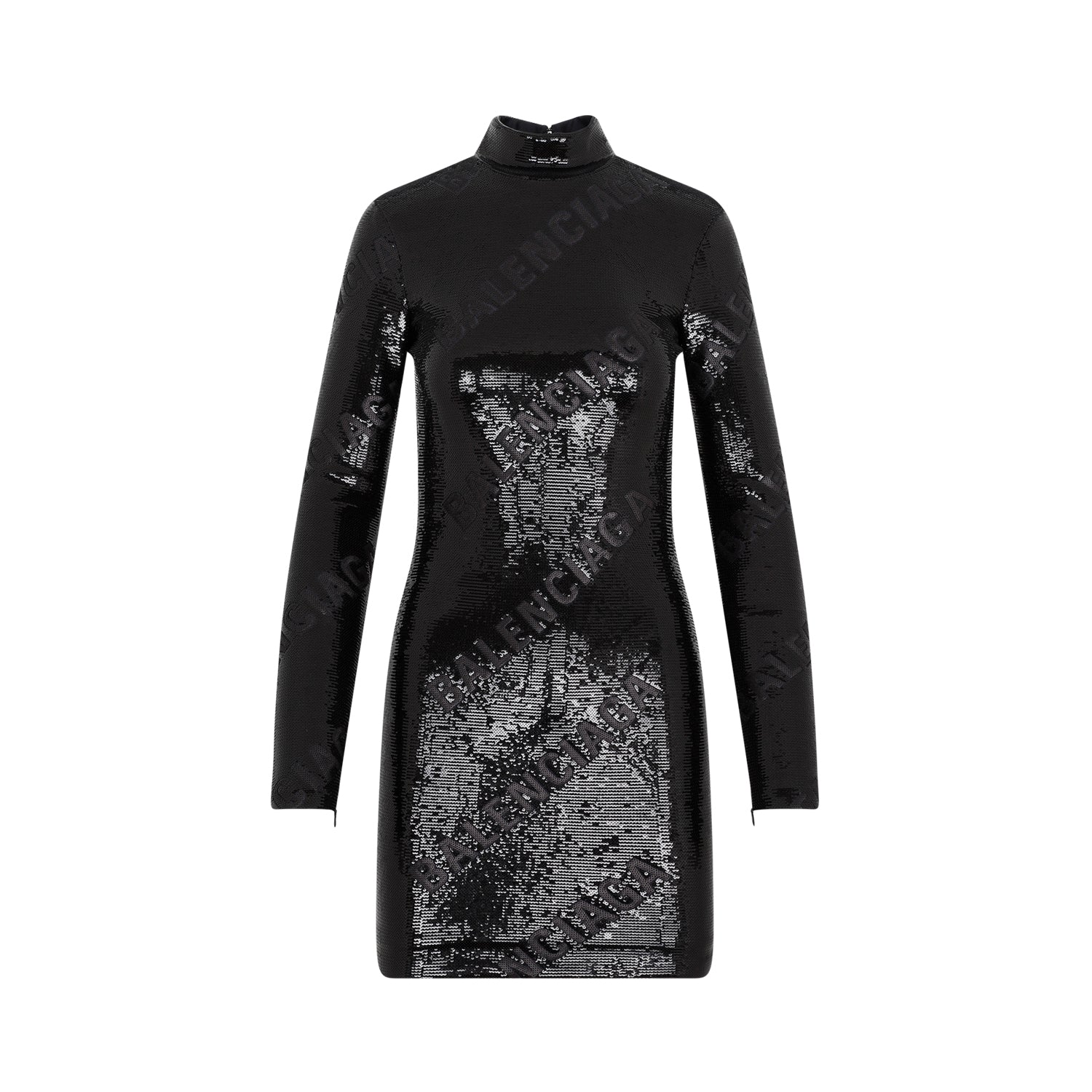 Balenciaga Turtleneck Dress Women