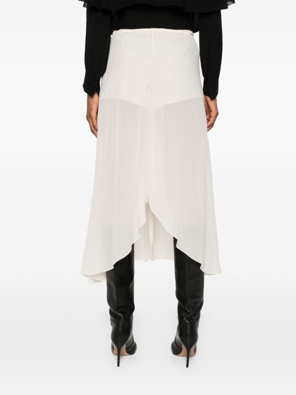 Chloe Women Silk Georgette Long Skirt