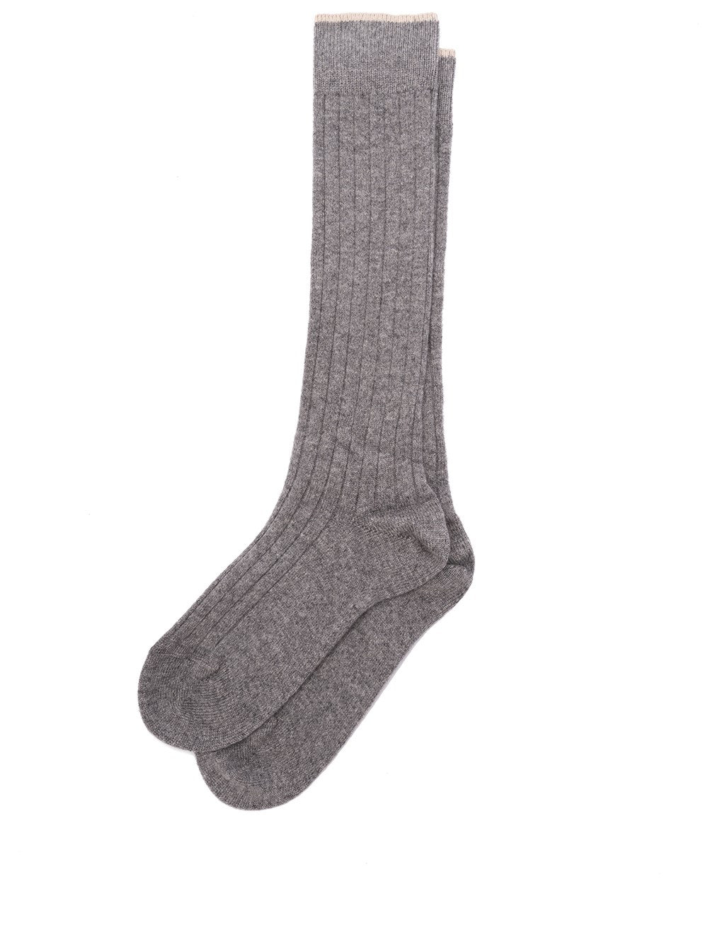 Brunello Cucinelli Men Rib Knit Socks