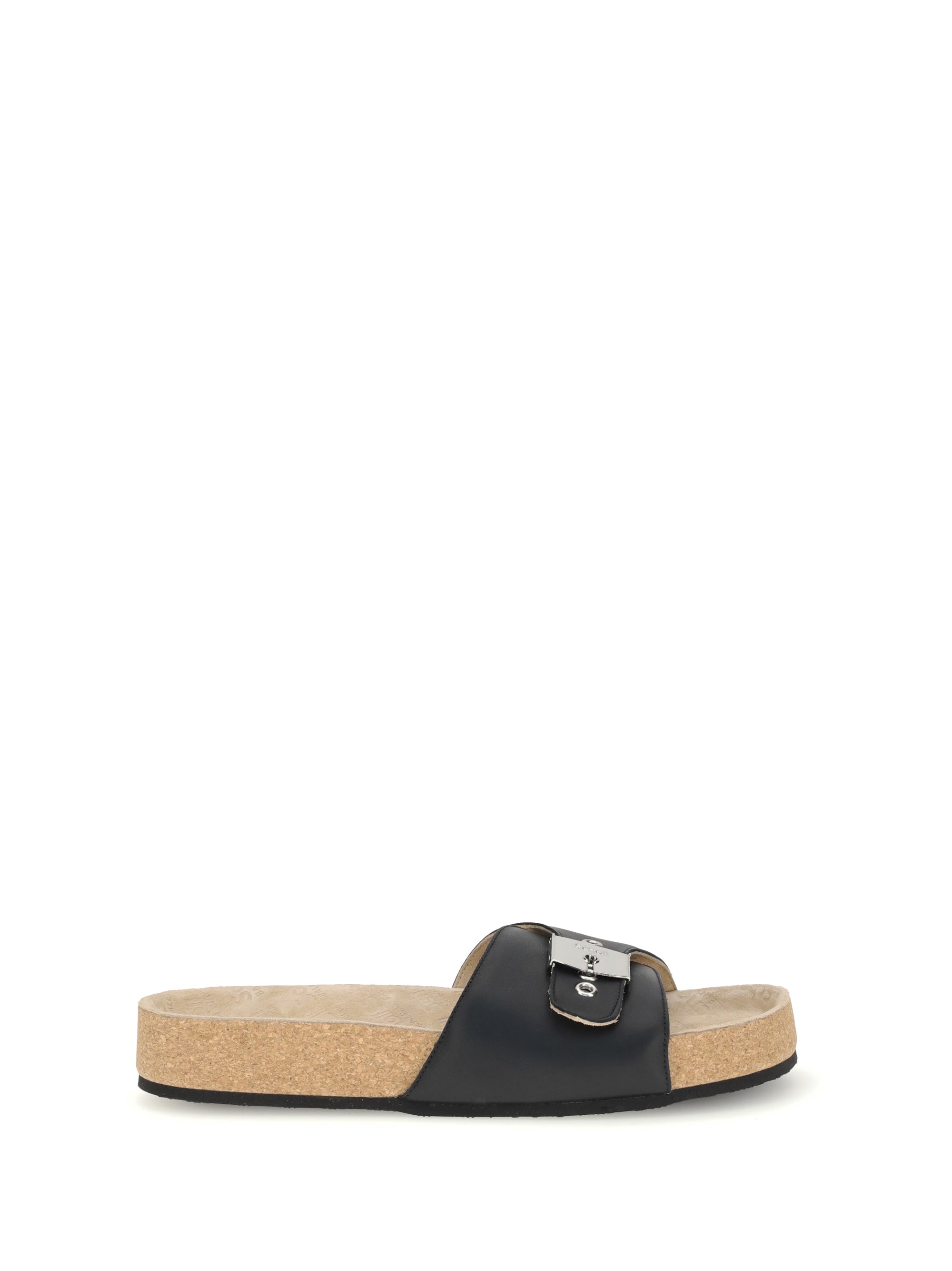 Balenciaga Men Scholl Flat Sandals