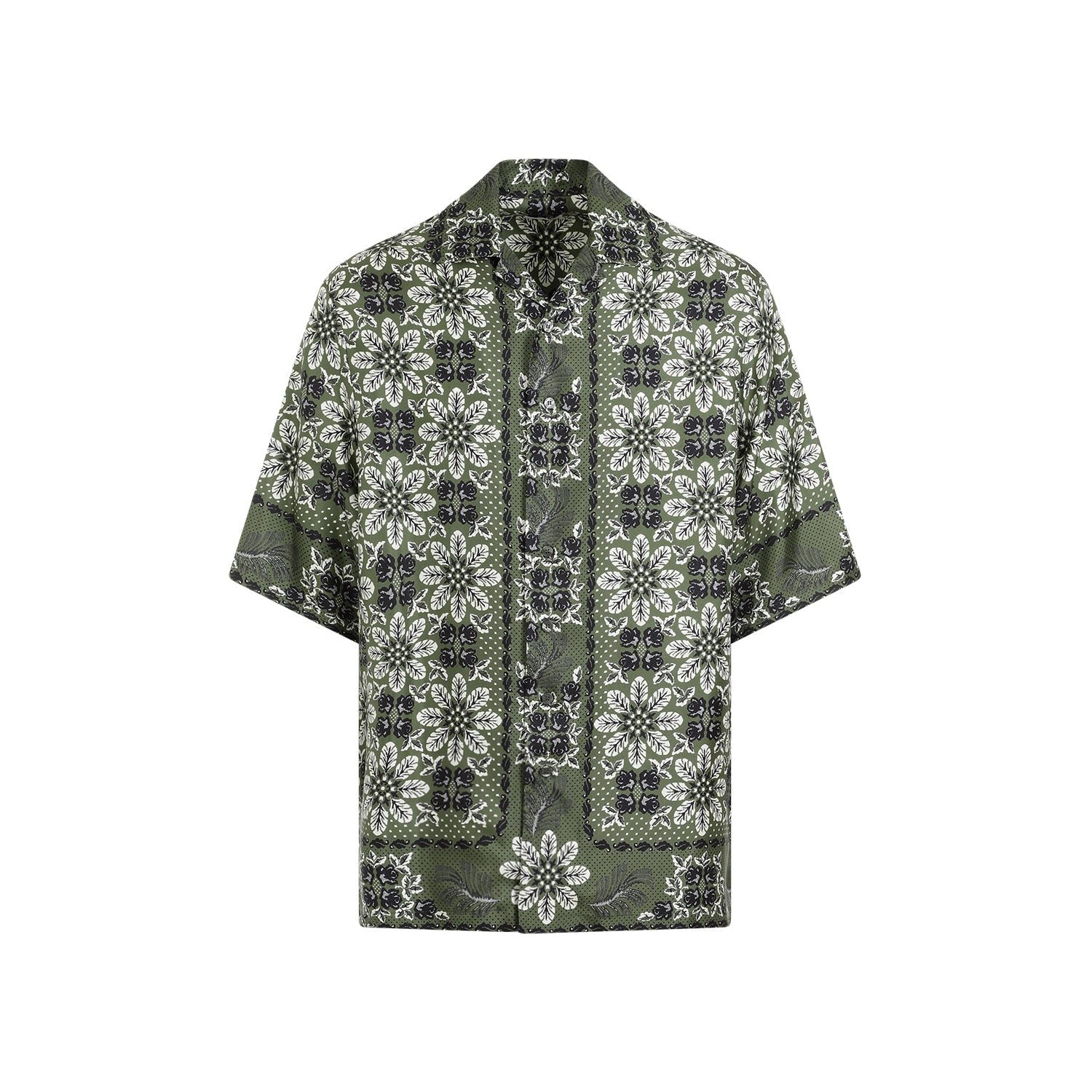 Etro Silk Boxy Shirt Men