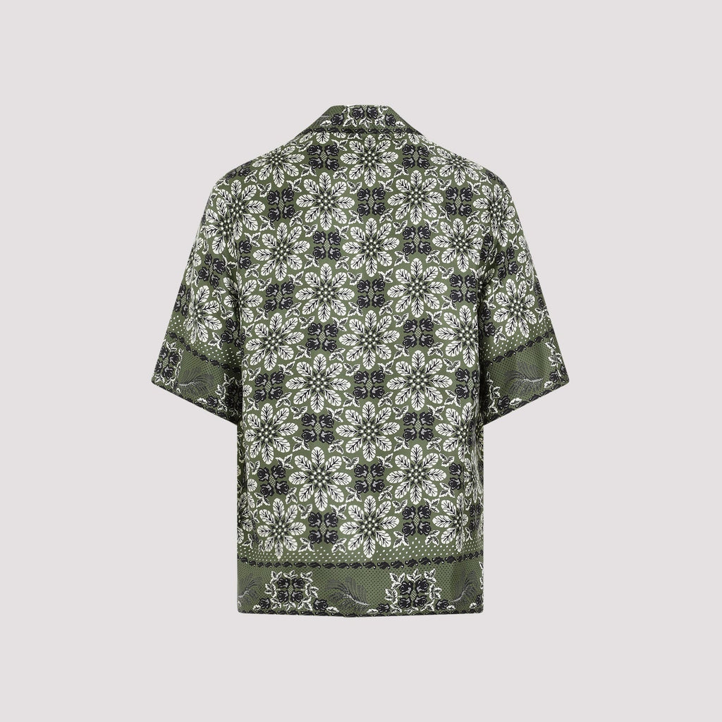Etro Silk Boxy Shirt Men