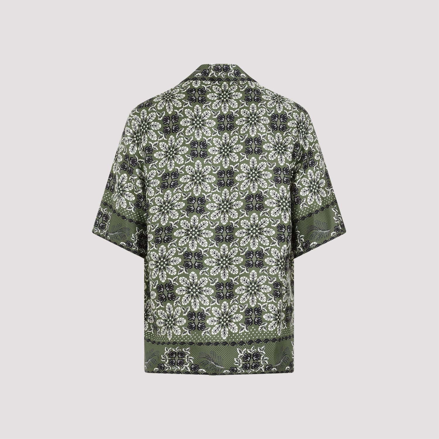 Etro Silk Boxy Shirt Men
