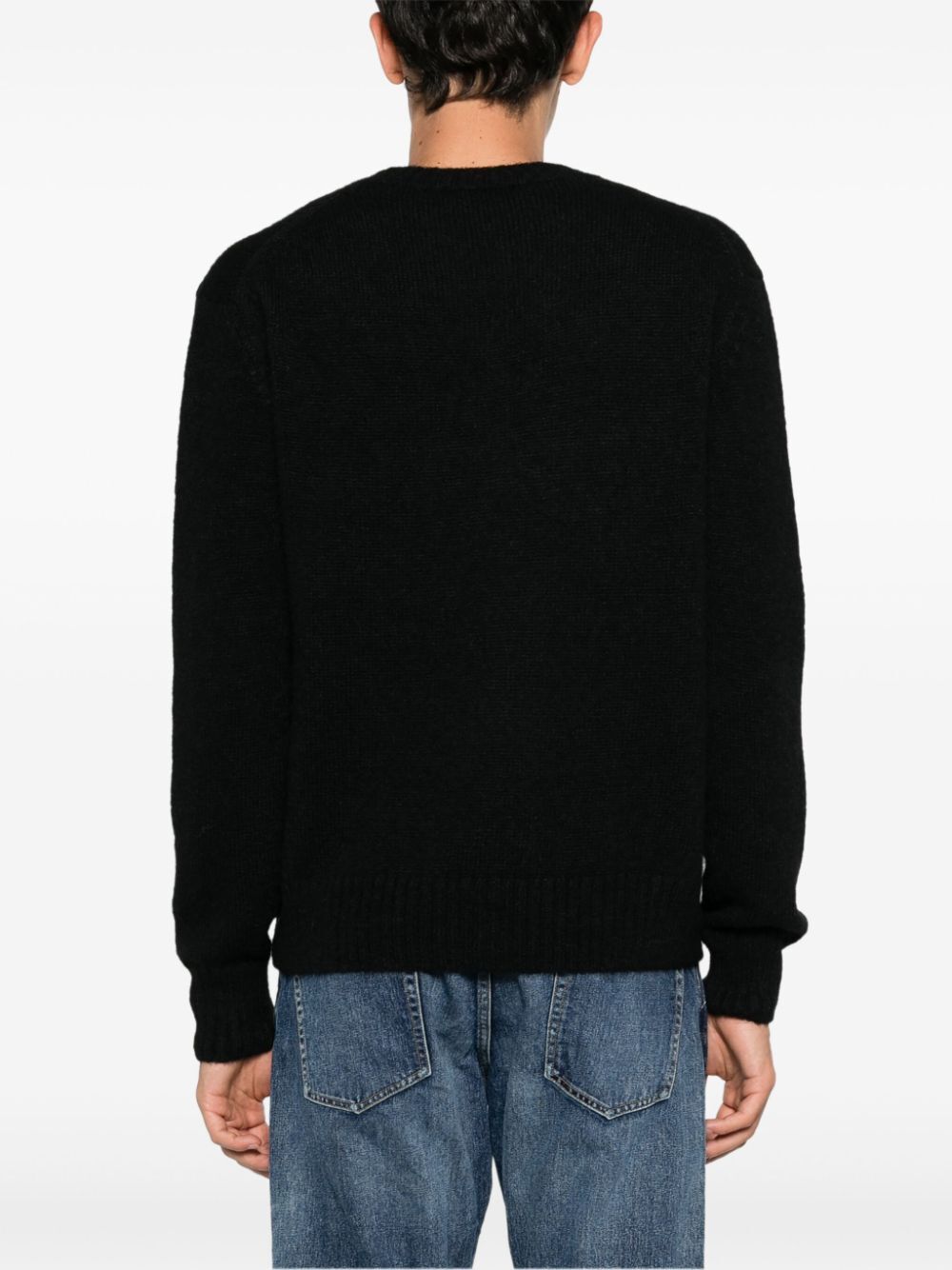 Tom Ford Men Alpaca Blend Is Crew Neck Sweater
