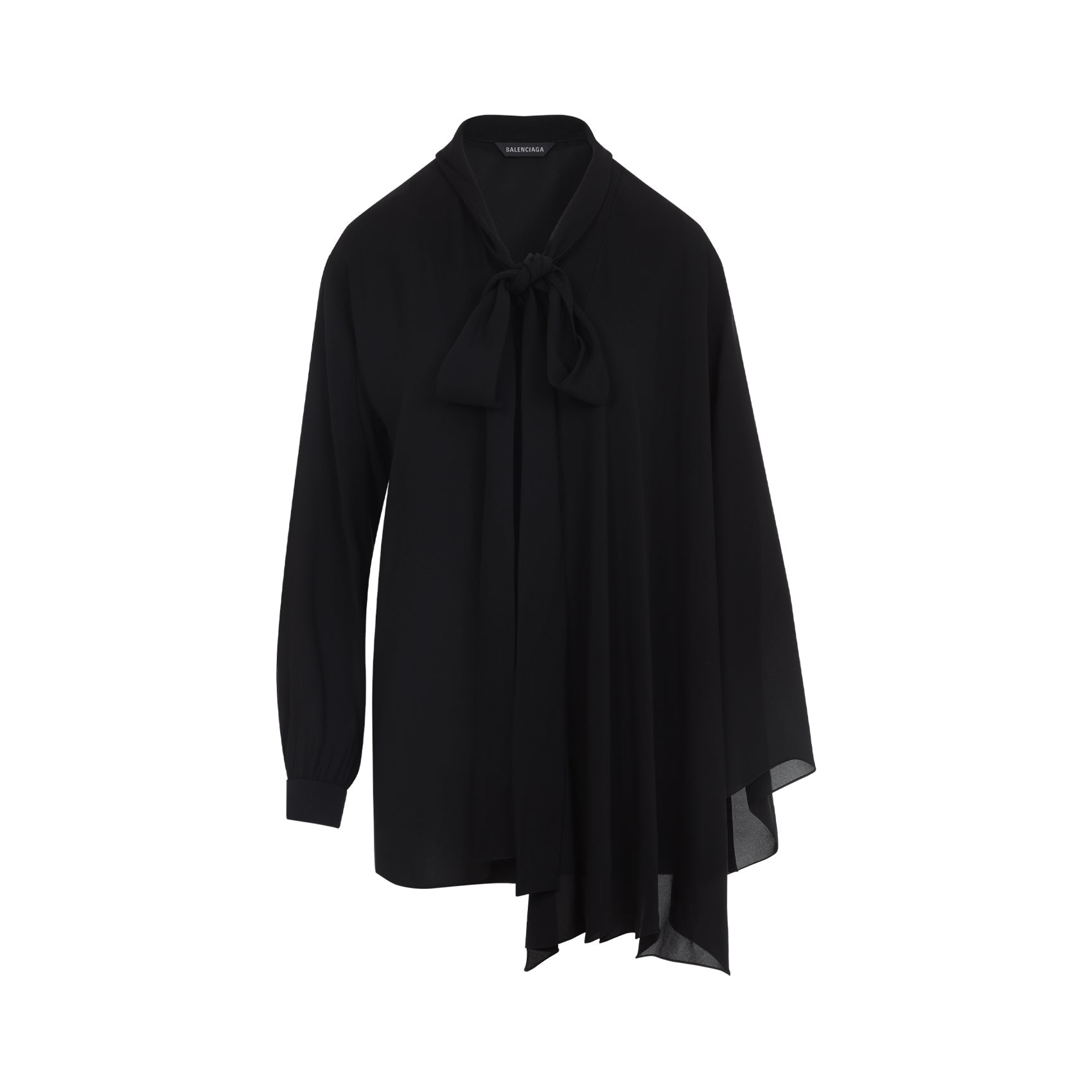 Balenciaga Scarf Blouse Women