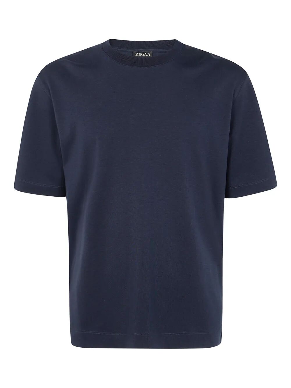 Zegna Men Cotton And Silk T-Shirt