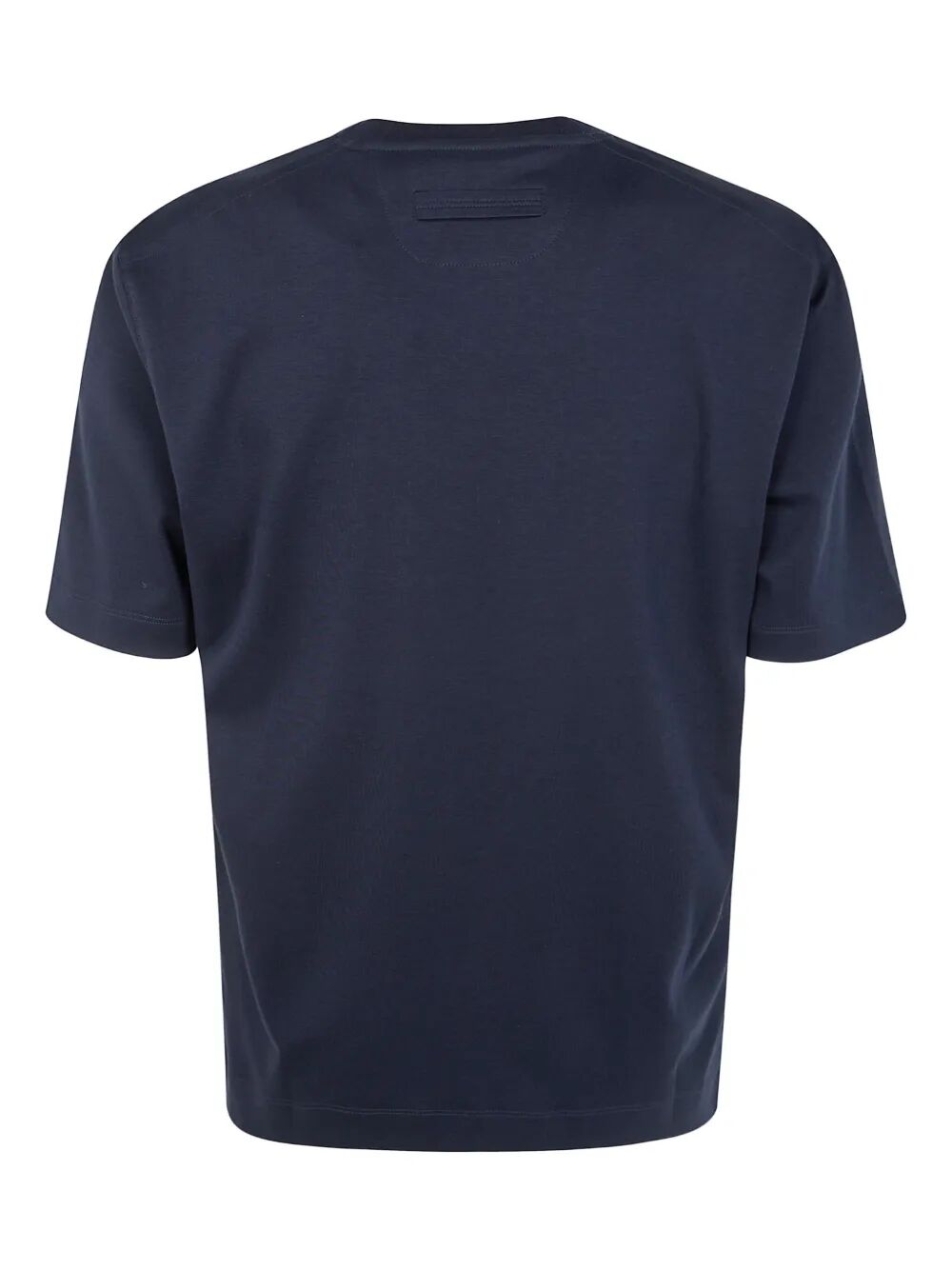 Zegna Men Cotton And Silk T-Shirt