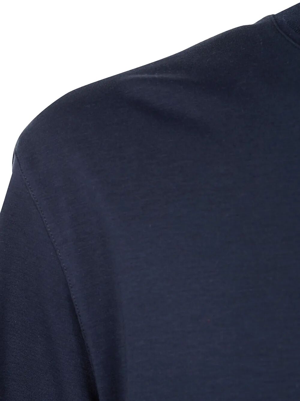 Zegna Men Cotton And Silk T-Shirt