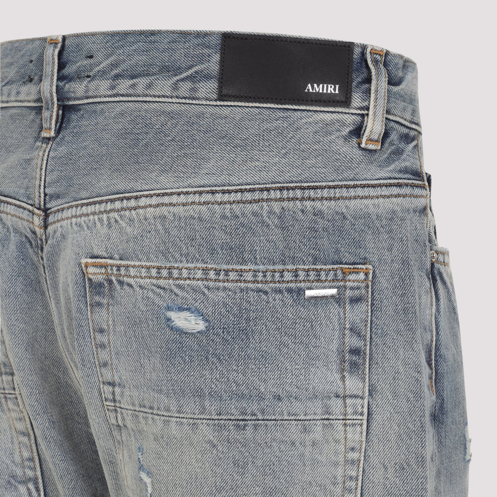 Amiri Suede Straight Mx1 Jeans Men