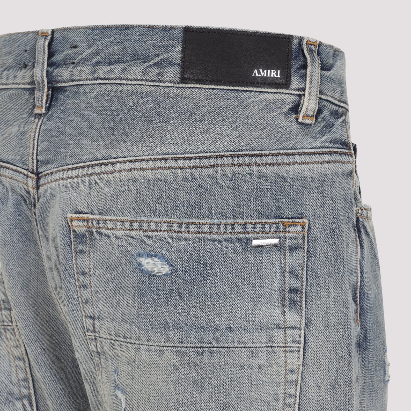 Amiri Suede Straight Mx1 Jeans Men