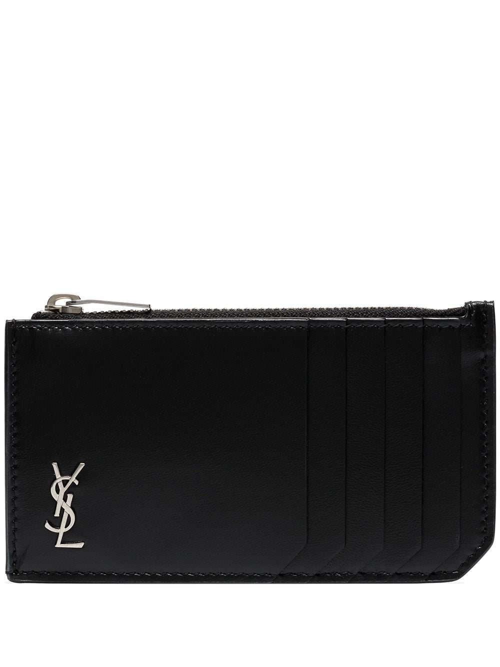 Saint Laurent Men Card Holder With Zip