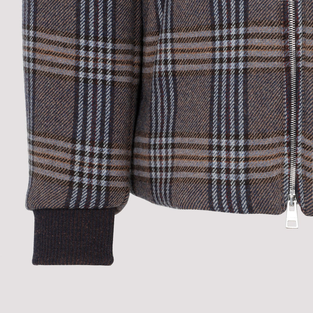 Etro Virgin Wool Padded Jacket Men