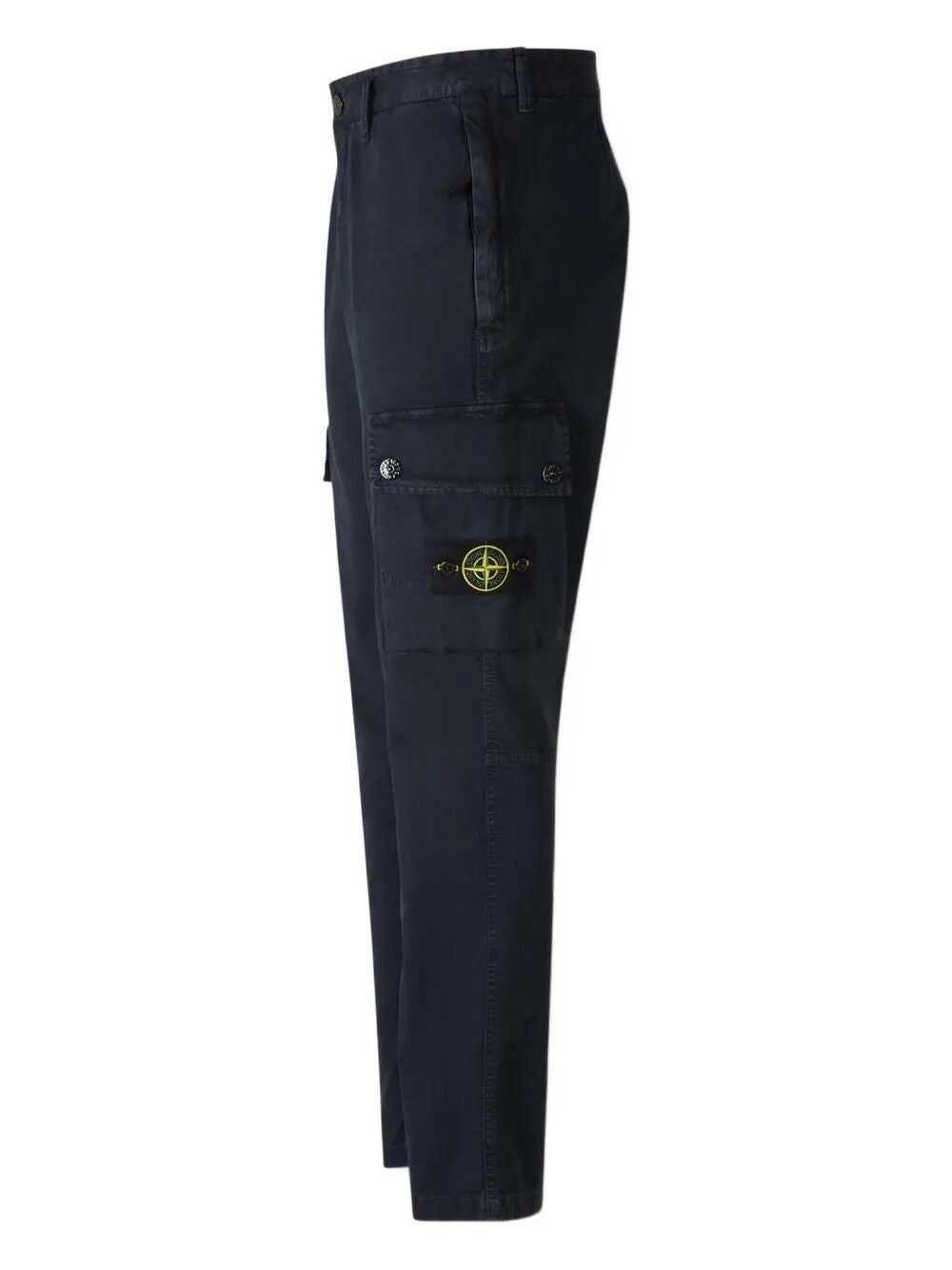 Stone Island Men `Stretch Broken Twill Cotton` Pants
