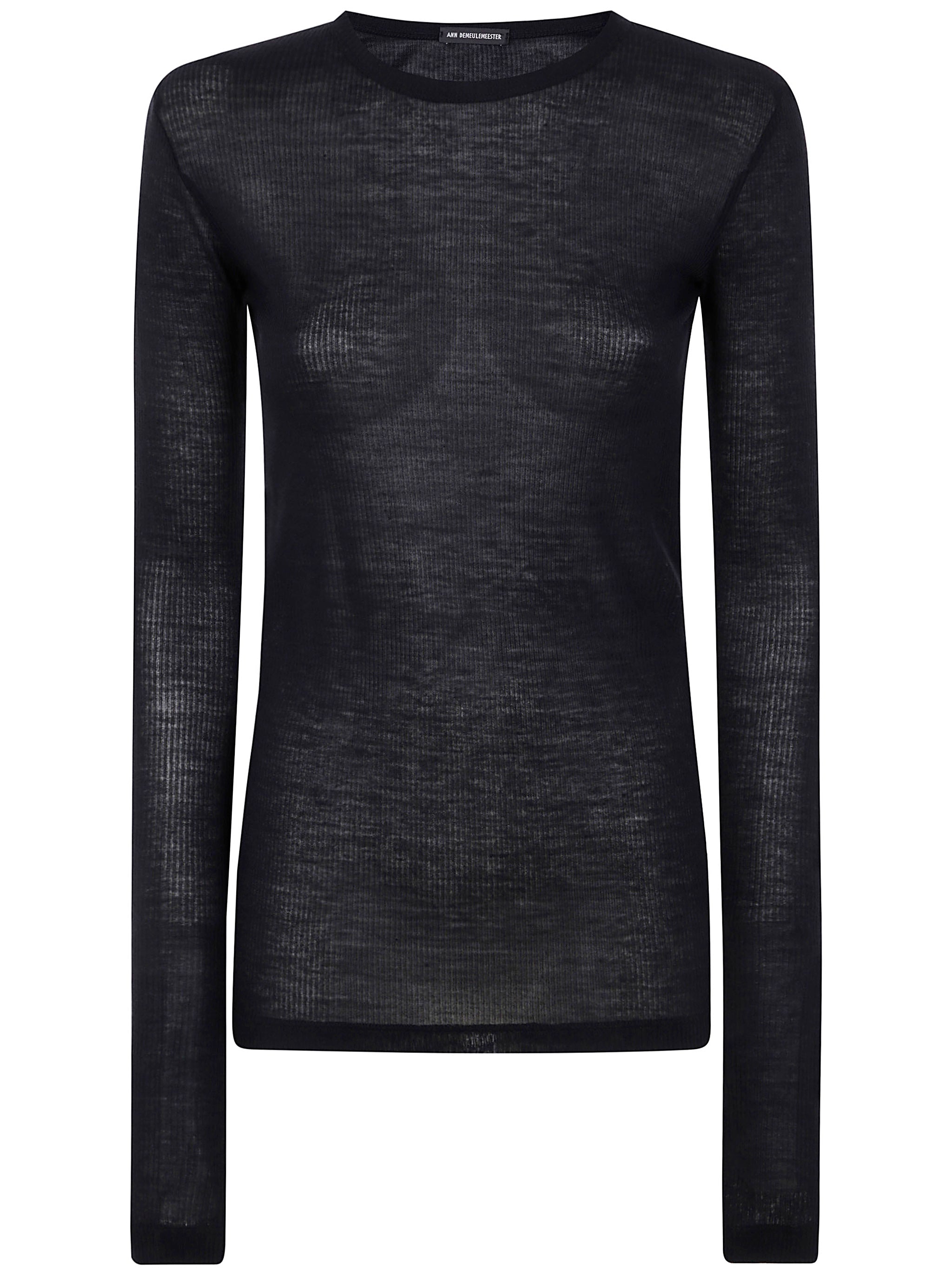 Ann Demeulemeester Women Fiene Slim Fit Long Sleeves T-Shirt Viscose