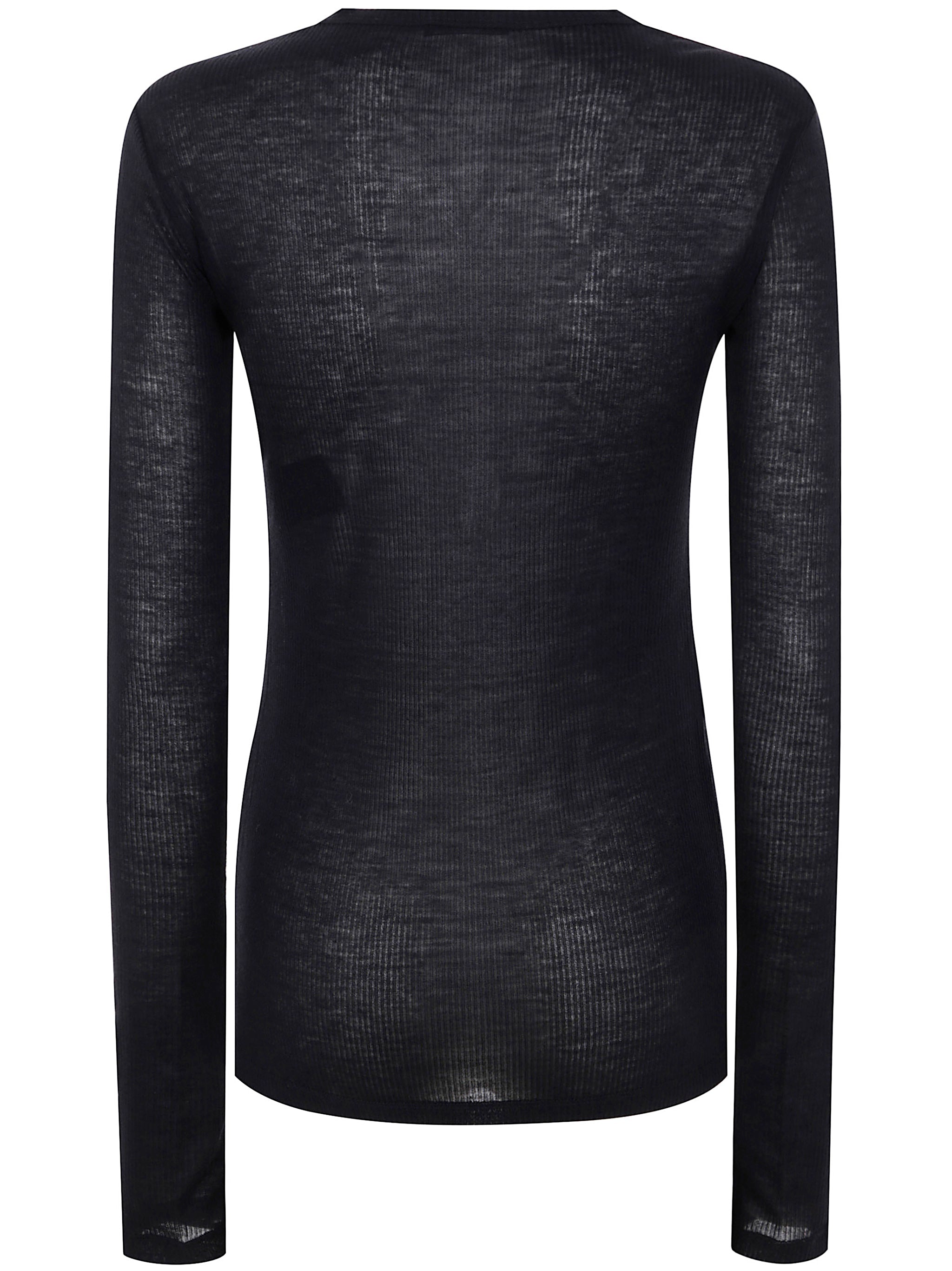 Ann Demeulemeester Women Fiene Slim Fit Long Sleeves T-Shirt Viscose