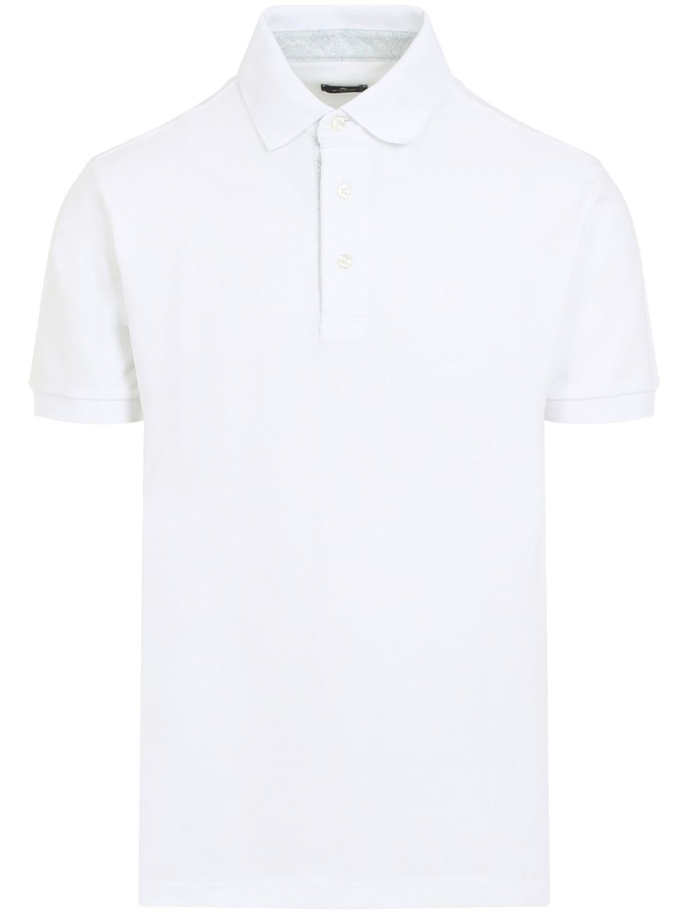 Etro Men Cotton Piqué Polo Shirt