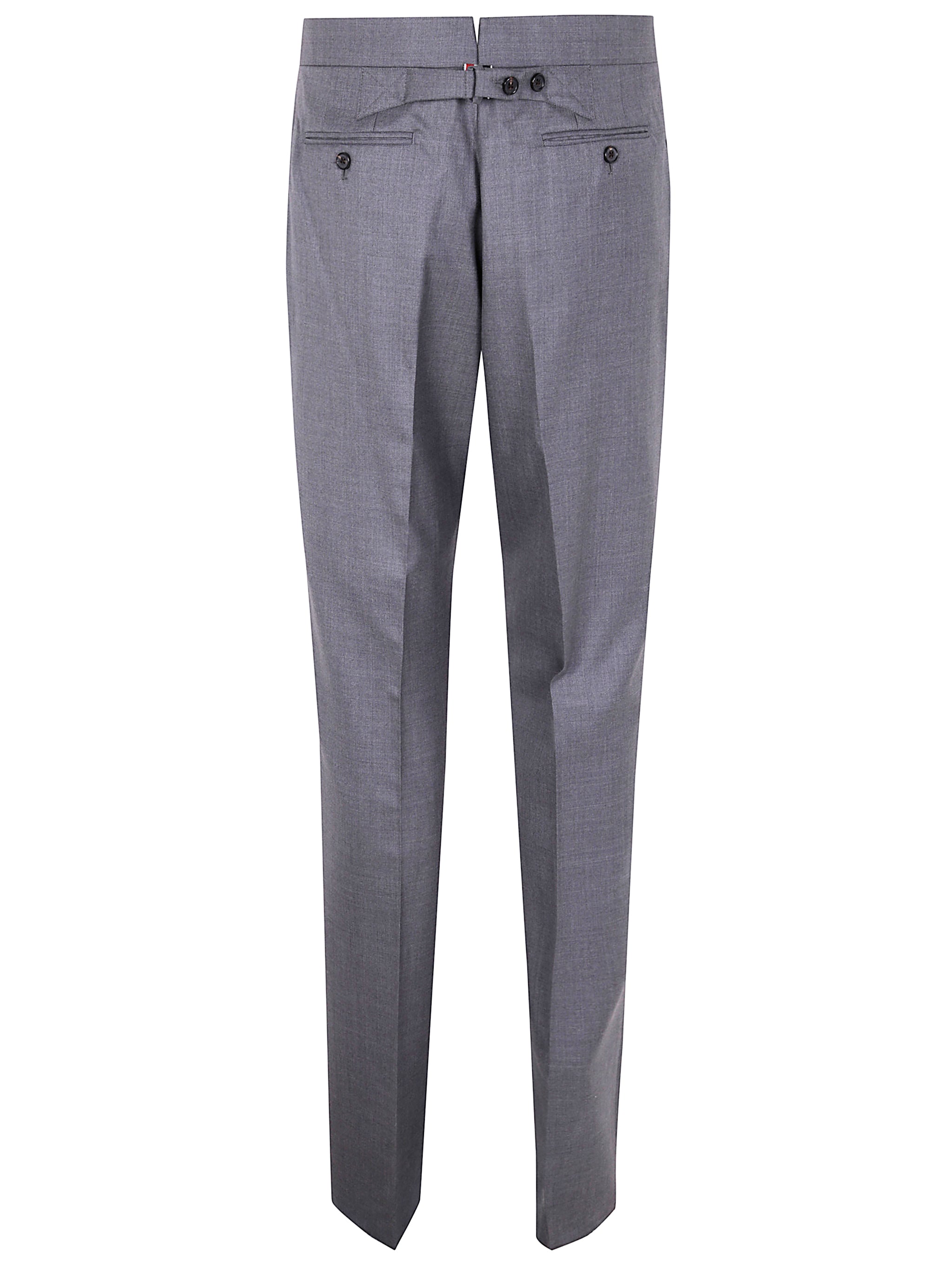 Thom Browne Men Fit 1 Back Strap Trouser In Super 120’S Twill