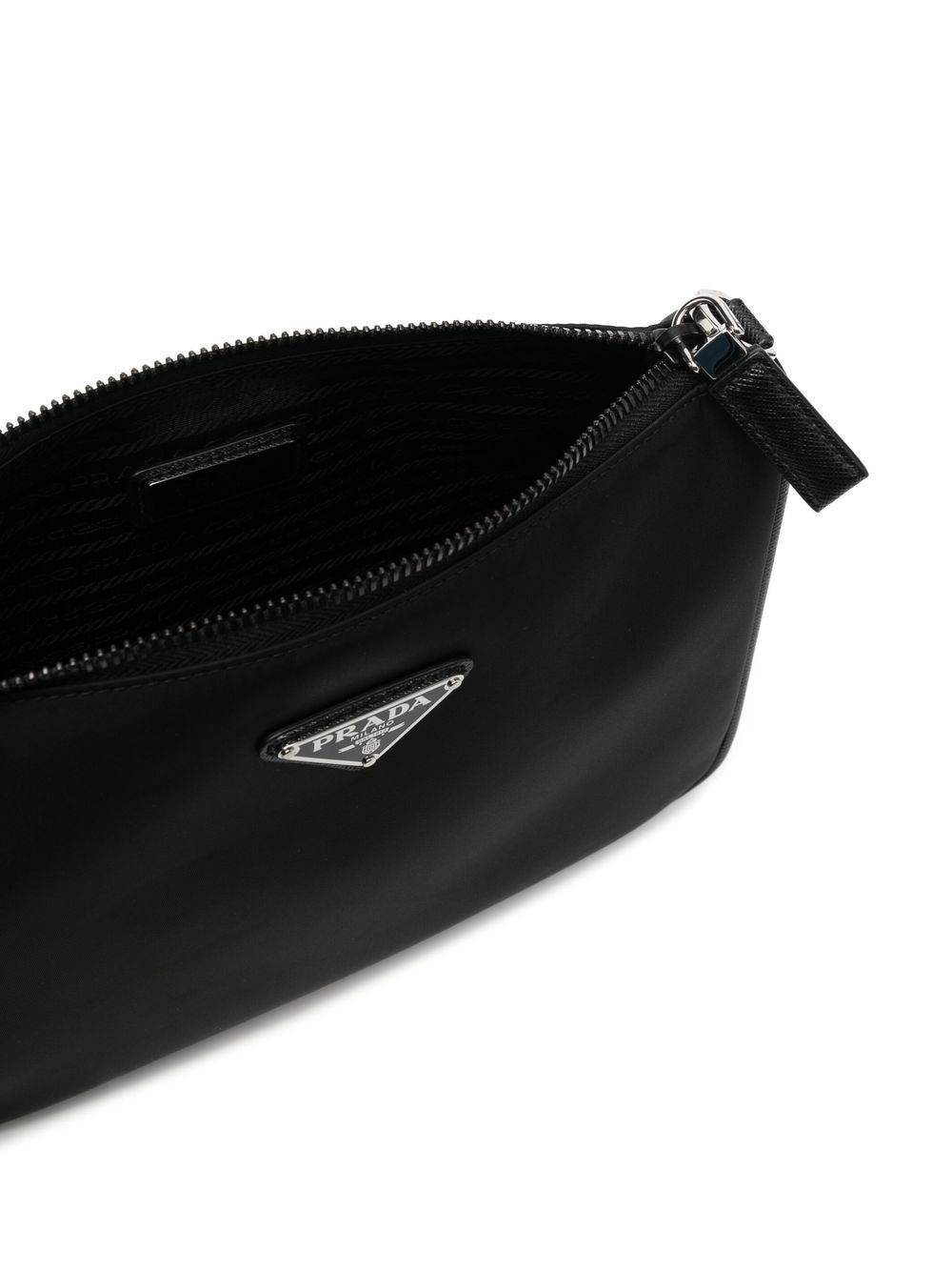 Prada Men Re-Nylon And Saffiano Leather Shoulder Bag