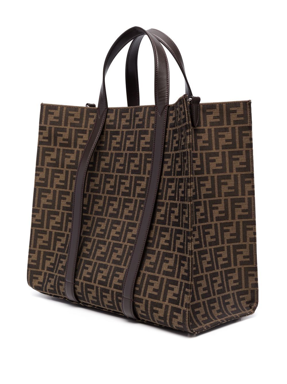 Fendi Men Ff Jacquard Shopper