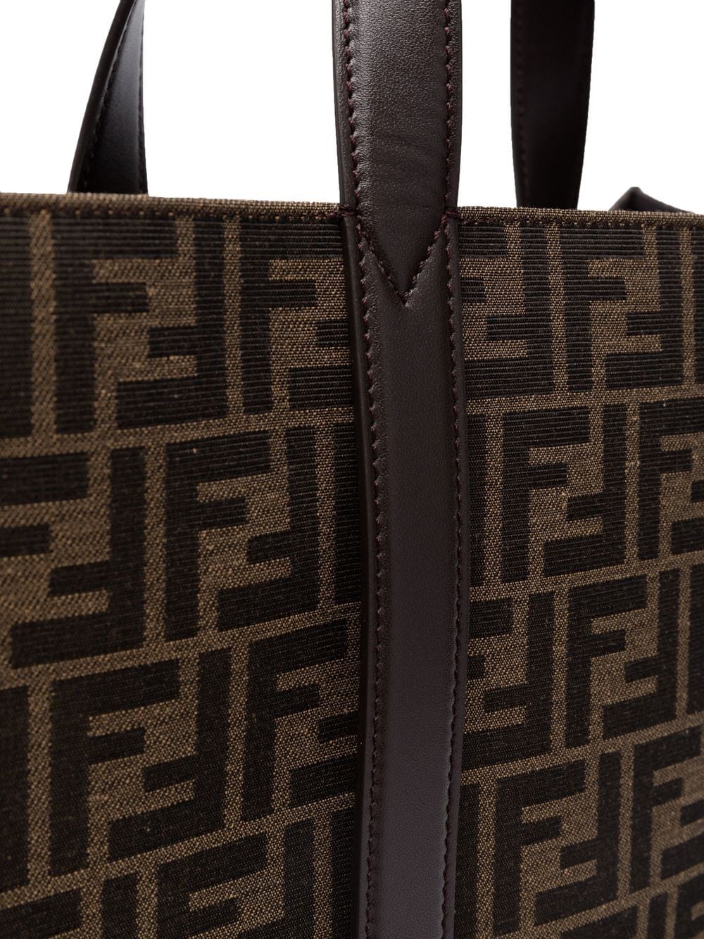 Fendi Men Ff Jacquard Shopper