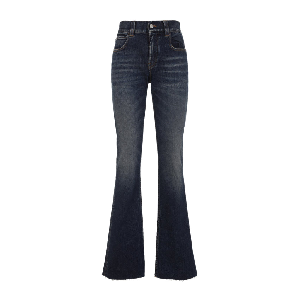 Balenciaga Slim Fit Bootcut Jeans Women