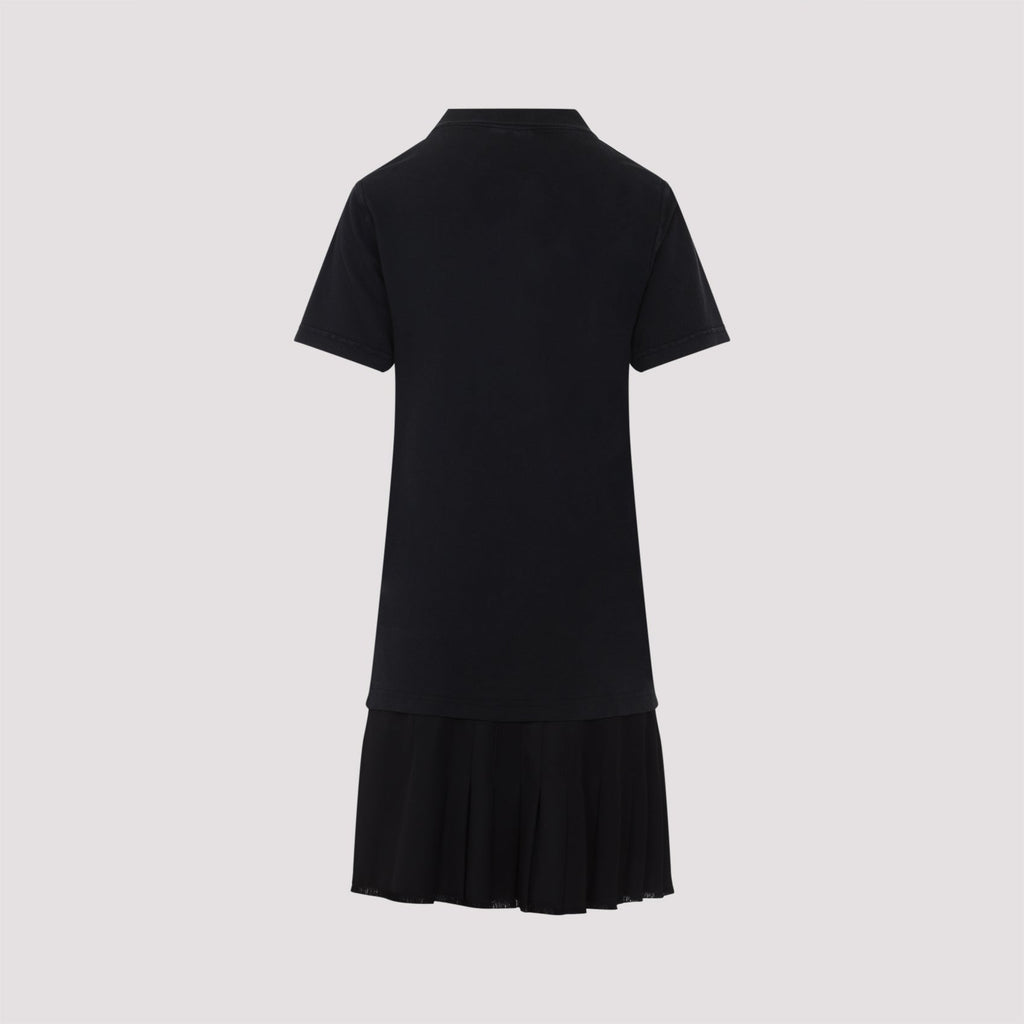 Balenciaga Layered Polo Mini Dress Women